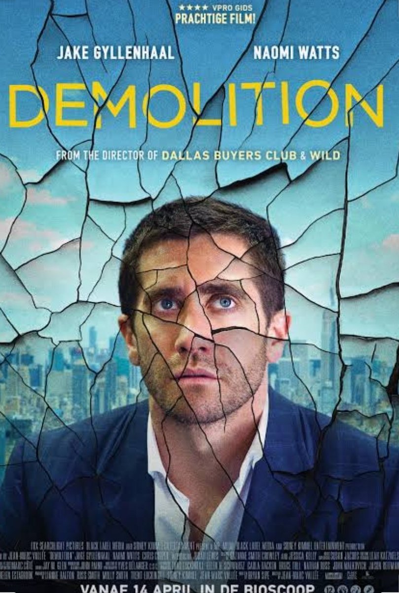 #Demolition bu akşam #trt2filmleri'nde tanıştığım harika bir film. #JeanMarcVallee 'Crazy' 'Dallas Buyers Club' gibi iyi işlere imza atmış bir yönetmen, ve #JakeGyllenhaal her filmiyle kendine hayran bırakan biri olarak beni bu filmde de şaşırtmadı. Tavsiyedir