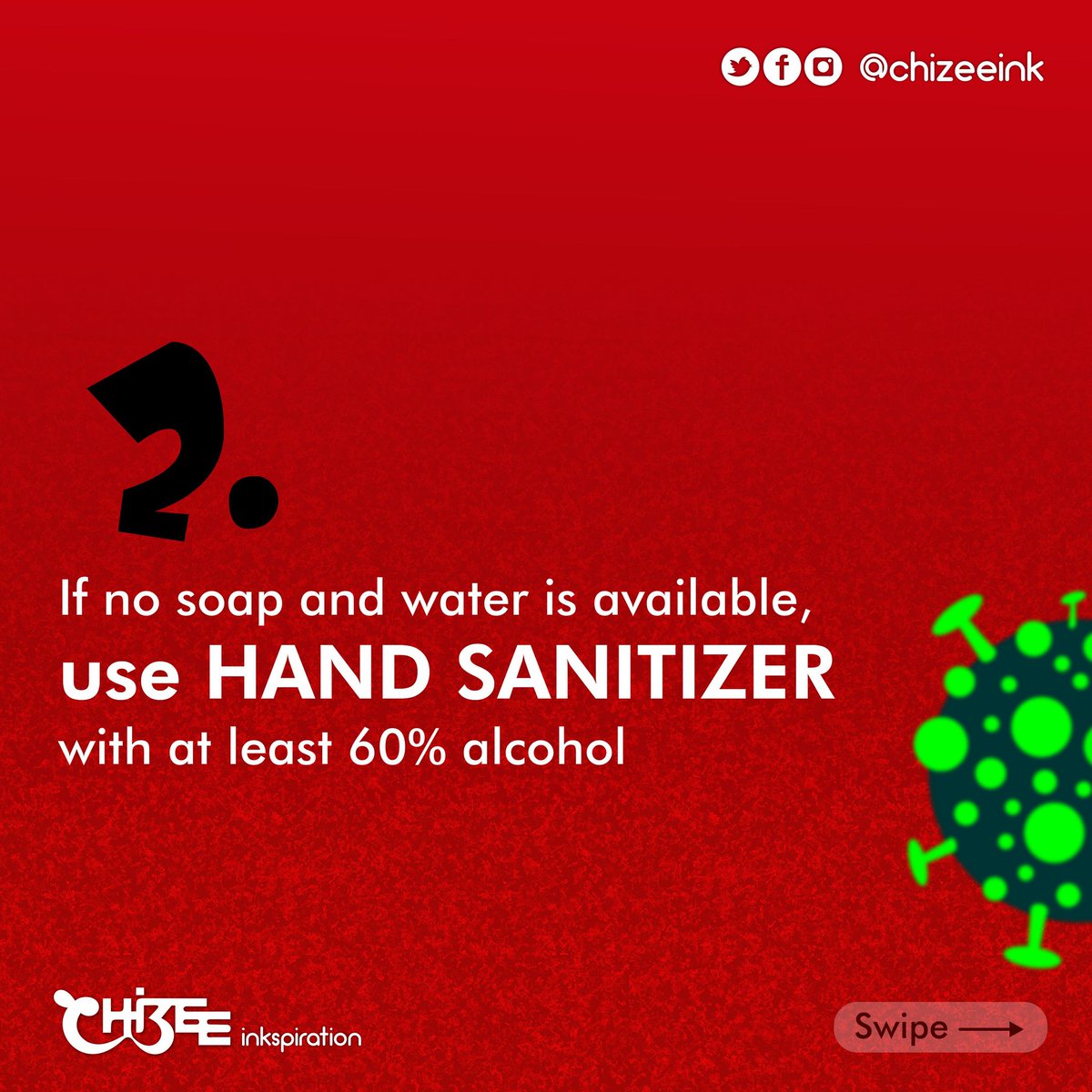 chizee_igwe's tweet photo. To help reduce the risk of infection and prevent #coronavirus you and your family should follow these steps to help stop the spread of this

Be Smart &amp; inform yourself about it
Be Kind and Support one another

#Chizeeink #ChizeeIgwe
#GraphicDesign  #StayHomeSaveLives https://t.co/El2tZk4lYJ