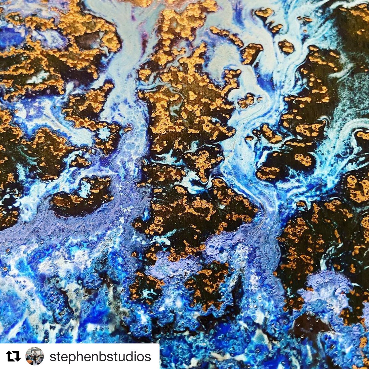 RMSI's tweet photo. Join us for this #ArtBreak! Enjoy the incredible work by Stephen Bruce - artist, scientist, and all around great guy. See more https://t.co/zO76wb32IJ #RichmondCA #ArtistsAreAwesome #FridayFun #ArtAndAlchemy #BayAreaArt #BlackBayArea #StephenBruce #StephenBStudios https://t.co/lIGodgrySl