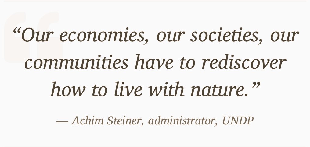 keil_florian's tweet photo. "Our economies, our societies, our communities have to rediscover how to live with #nature." ... and so do we! Each and everyone of us. #natureishealing #COVIDー19 #PlanetaryPerspective https://t.co/rRLYBZ3LFJ