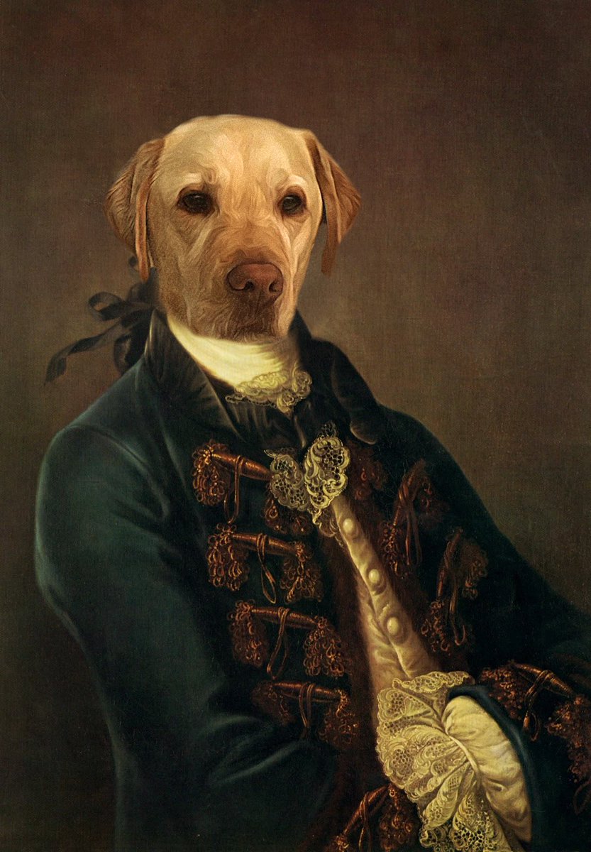 droydesign_'s tweet photo. Turn your pet or your mate into an old oil painting character! Message now to find out how! #GiftIdea #DRoyDesign https://t.co/jkAVAV0XPW