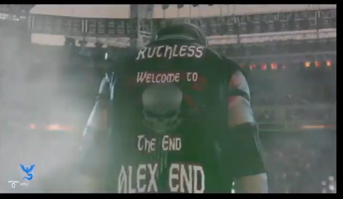AEWRuthlessEnd's tweet photo. My CAW recreated by @MajestyDestinyK! The Owner of Alex End Wrestling, The "Ruthless" One is ready for a fight and ready to give someone a beating. With The End is Here Driver (End of Trails) and No Ending Triumph (End of Heartache) would make anyone be knocked out cold. https://t.co/1oGTrirlJ6