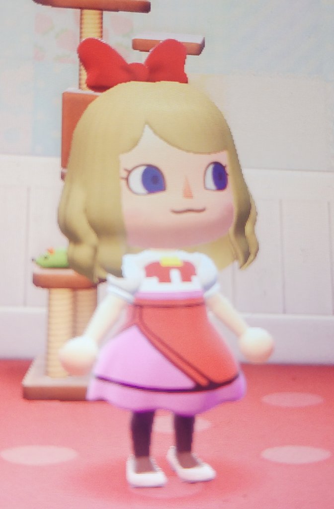 はるか Hiyori セレナちゃんのトライポカロンの衣装作った あつまれどうぶつの森 マイデザイン アニポケxy セレナ トライポカロン T Co Ejaxchsnph Twitter