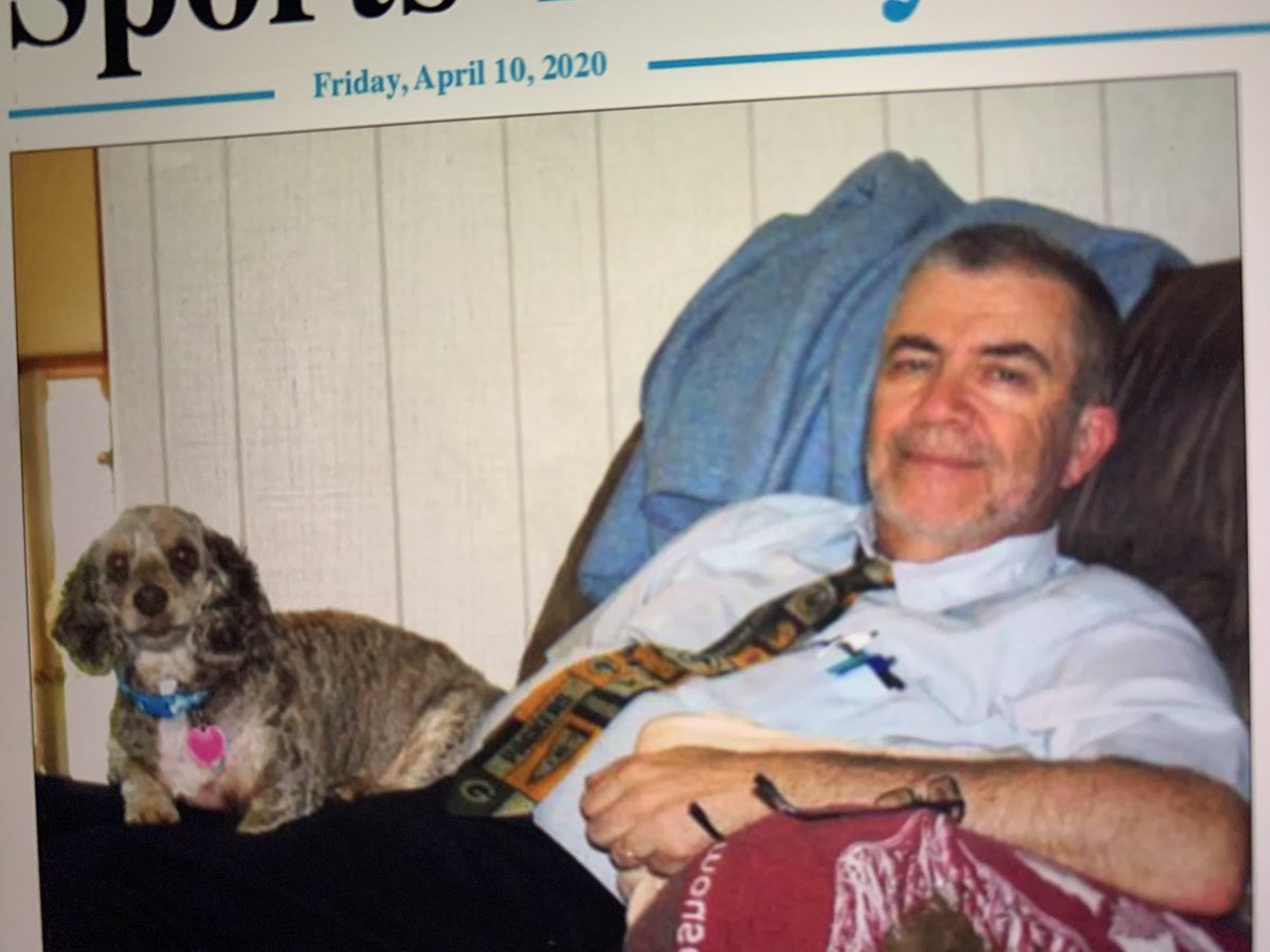 jharry70's tweet photo. Saddened to see the loss of ⁦@ScuttleBurt⁩ a great sports reporter I grew up with as a young reader and proud to call him my friend. RIP ScuttleBurt you’ll bd missed! https://t.co/YlZbpi9ZLf
