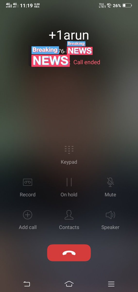 KabirPanktiyaan's tweet photo. @airtelindia @Airtel_Presence @airtelnews @AirtelRwCares यह क्या चल रहा है एयरटेल । ना कॉल जा रहा है ना कॉल आ रहा है । बस कट जा रहा है कॉल ।बोलो तो बंद कर दे इतना परेशानी हो रही है
#Callended error आ रहा है। @ndtv @aajtak https://t.co/8TJWJNZc3K