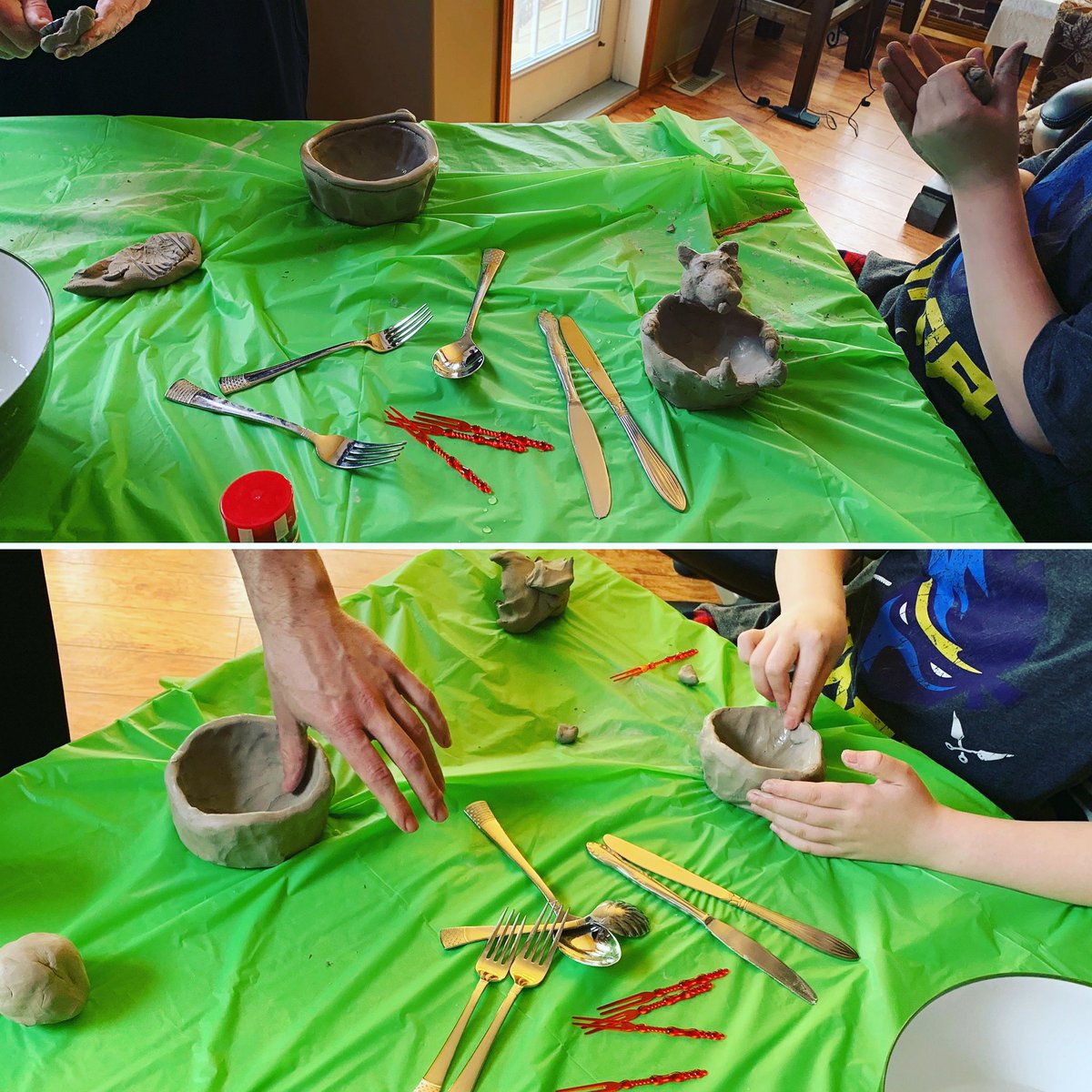 MrsLeCouffe's tweet image. Thank you @CathedralArtSch for the at home kits. The Clay Bowl kit was enjoyed in our home. 💕#creatingathome #StayHome #contactlessdelivery #yqr #supportlocal