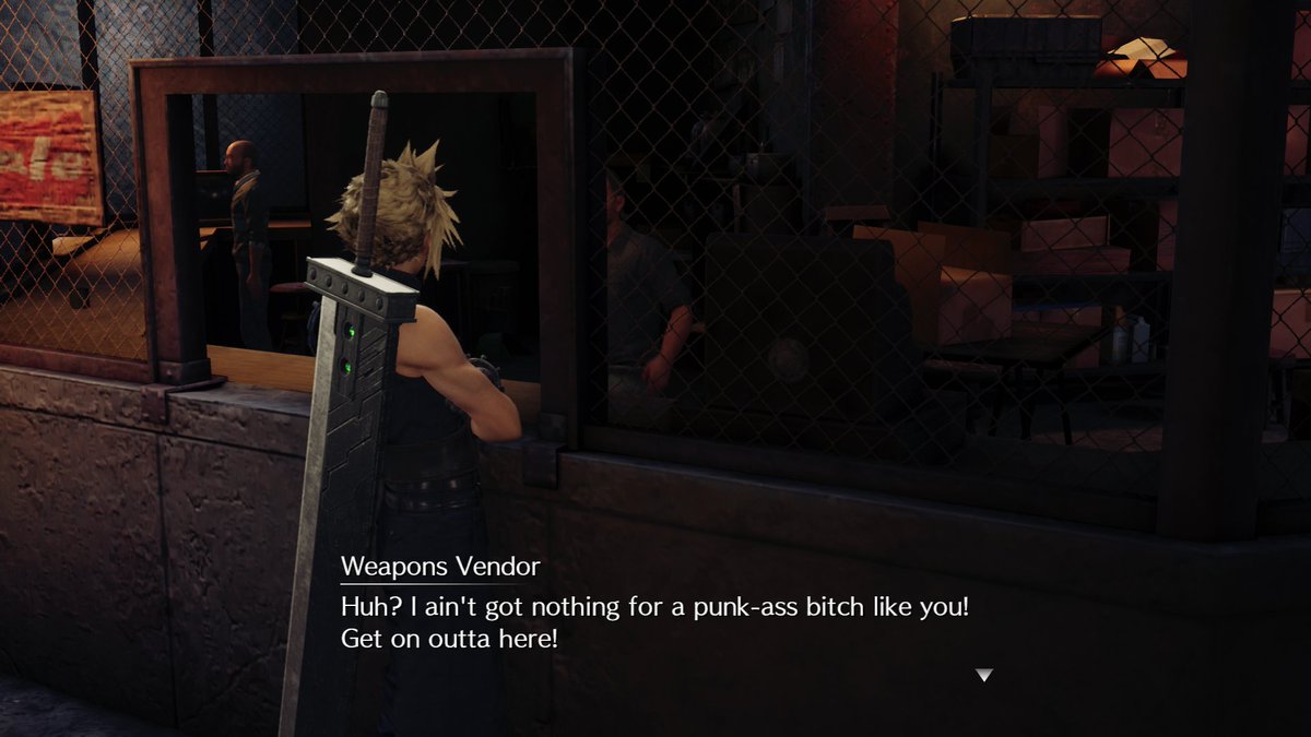 This is the only good line in the game.