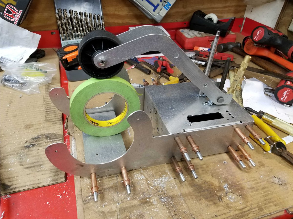 Here it is! Next, electronics installation and a bit of tuning before we do a test run. We also finalized the design of the production machine and now actively reaching out to suppliers. Any suggestions where we can do the final production assembly? #Ventilator #COVID19 #StayHome