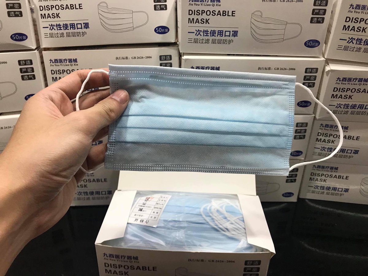 stuffnmaterial's tweet image. รีถึง 500 รีแจกฟรี 1 กล่อง
พร้อมส่งนัดรับได้ค่ะ*
M ASK 3 ชั้น 50 ชิ้น (มีใบเซอร์ครบนะคะ)
650-. 🤍 ภาพสินค้าจริง ถ่ายเองกับมือค่า ~

dm or add line pinprangg 🍦