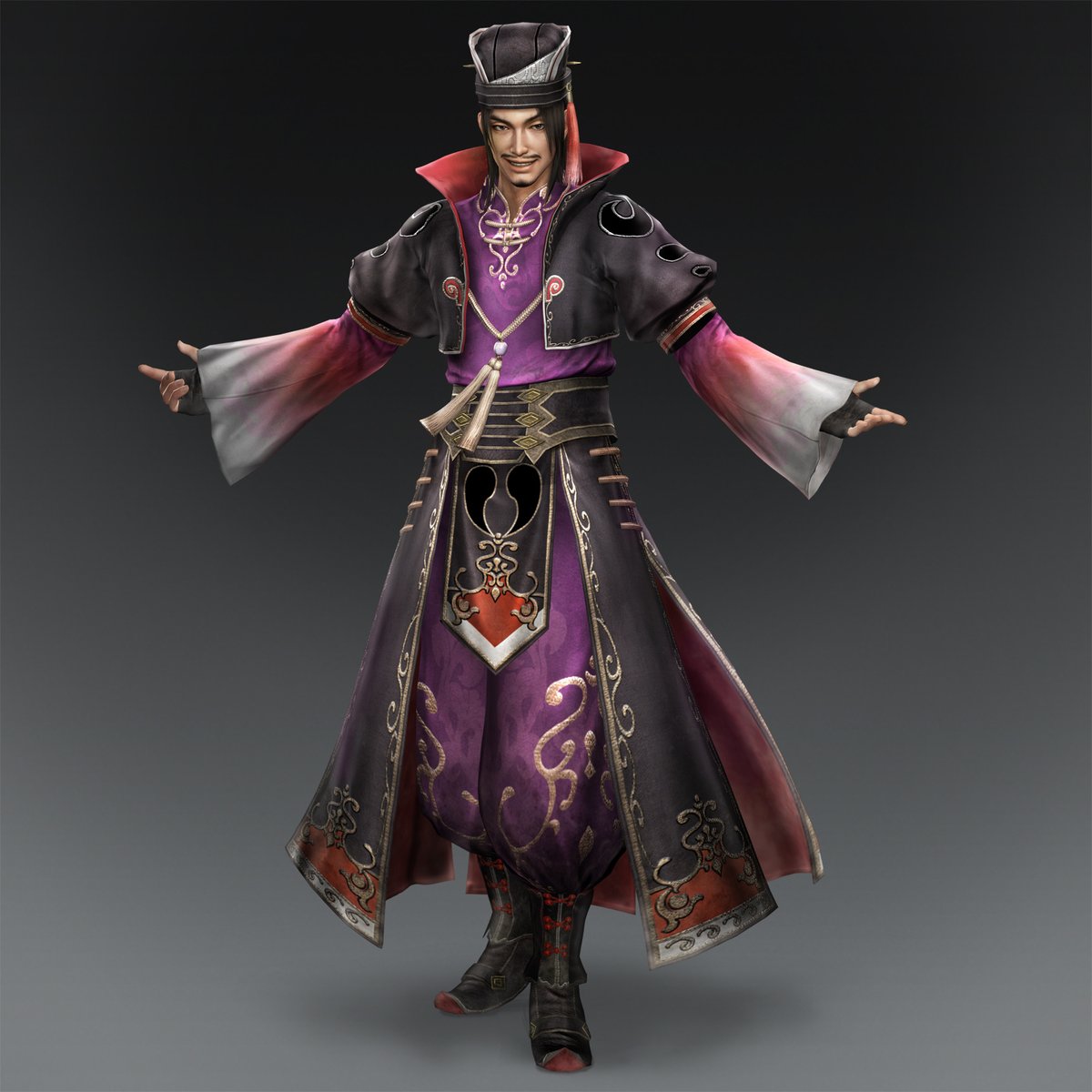 Chen Gongslimy little weasel man. Used to be under Cao Cao but then goes HMMMM LU BU STRONK and joins him instead, to which Cao Cao is kind of like... ok...very fun to hit enemies on the head with a bamboo scroll.
