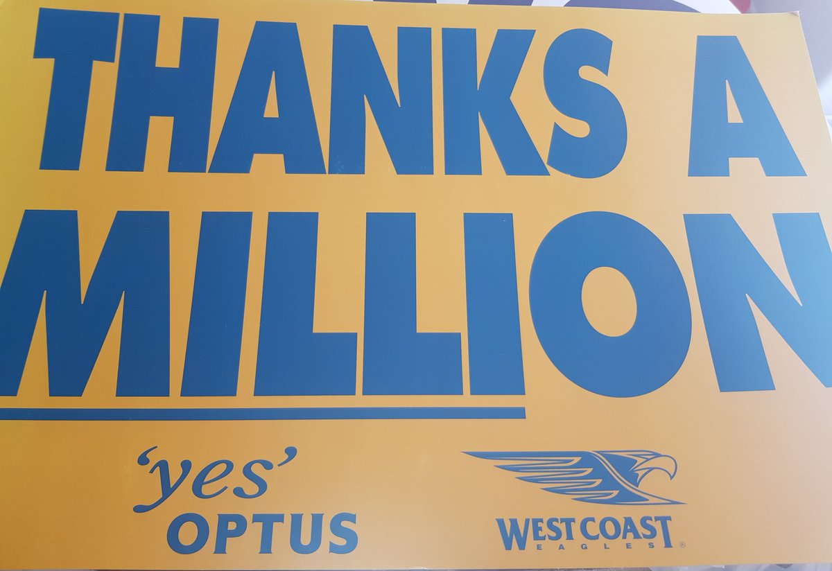 HarlieZola's tweet image. 3/3 @WestCoastEagles 
Sign collection 
I wonder what the celebration sign will be for the #RETURNGAME 🦅🦅🦅