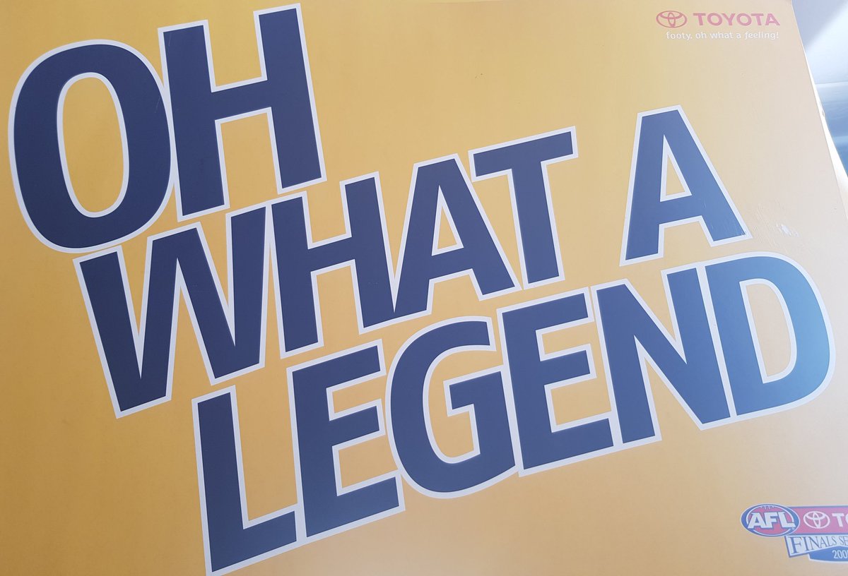 HarlieZola's tweet image. 3/3 @WestCoastEagles 
Sign collection 
I wonder what the celebration sign will be for the #RETURNGAME 🦅🦅🦅