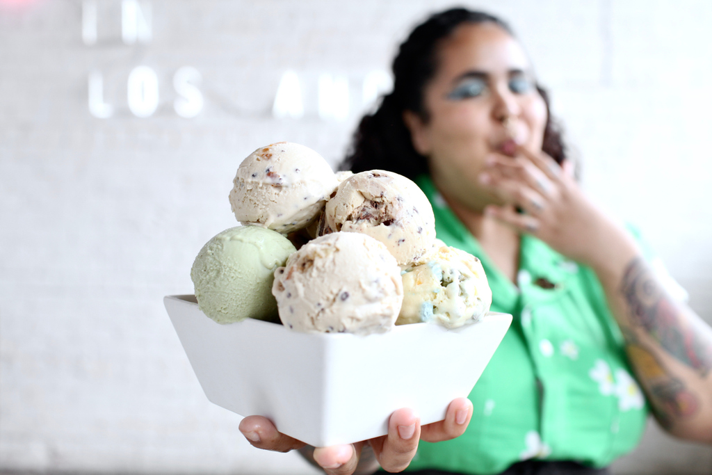 FREE RECIPE: A gallon of ice cream on your lap is what we're all really looking for rn. Subscribe on mrholmeskits.com by 7pm and the recipe will be in your inbox by 7:01. OVO <a href="/ibakemistakes/">Kassie Mendieta</a> is shooting you the how-to for making ice cream at home.