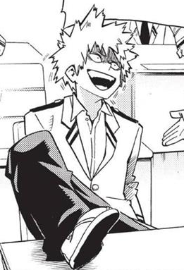 Bakugou himself did good in the entrance exam. he won. he was the /best/, and it was /all/ him. UA starts, and Bakugou is his old cocky self. because he’s the best, didn’t the exam score prove that?