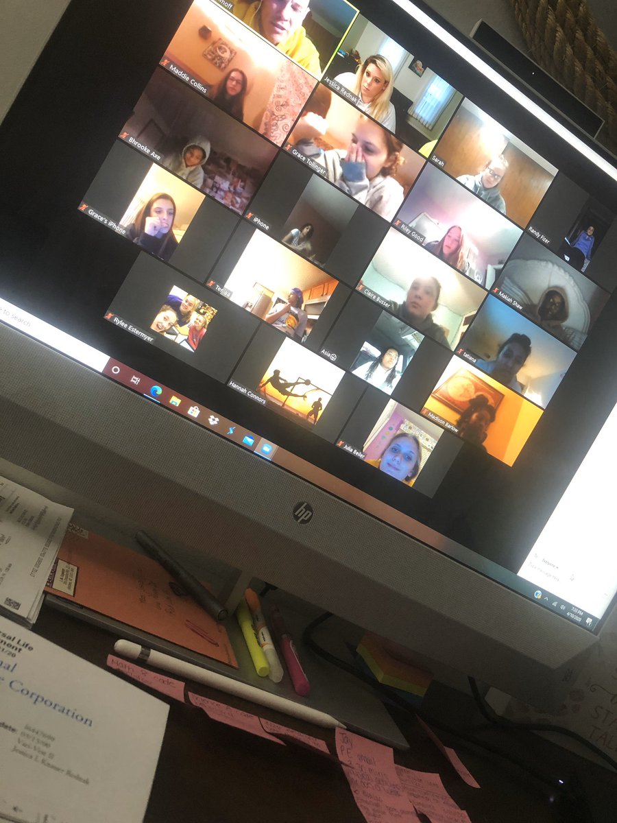 Great team meeting/get-together tonight. Can’t wait to get back in the gym!