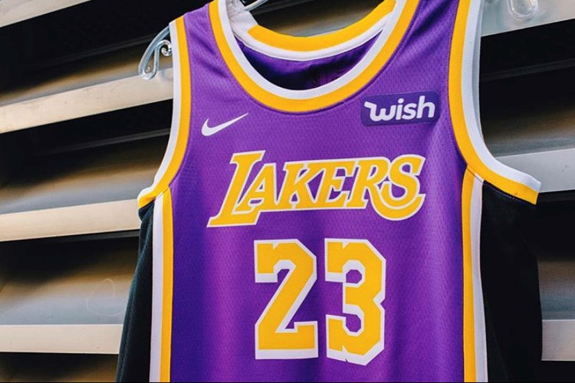 lakers jersey in store