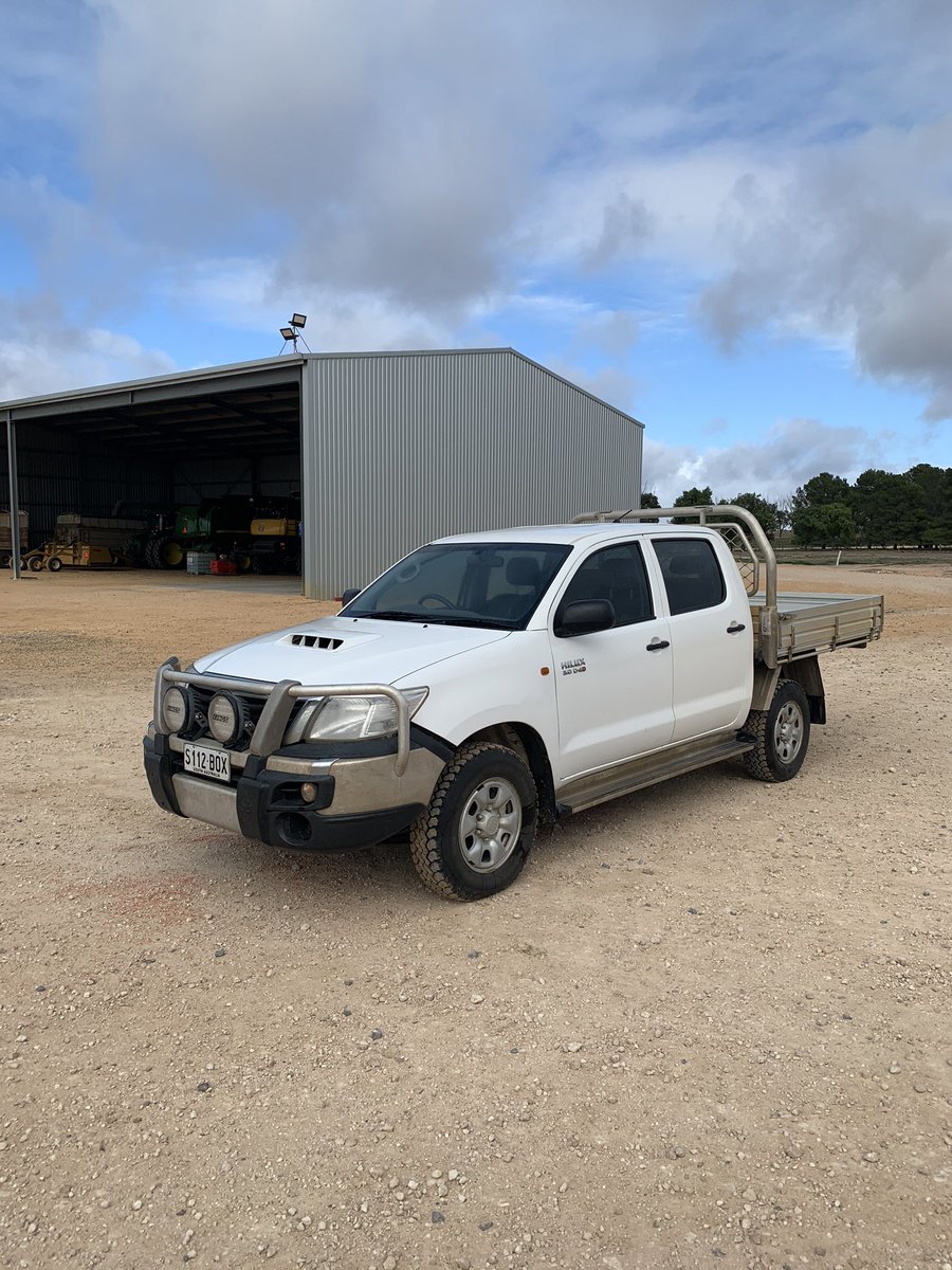 horrie96's tweet photo. FOR SALE: 2012 TOYOTA SR HILUX 143,XXXkm, manual, good reliable farm ute! $26,500. https://t.co/FrwQrIjGFU
