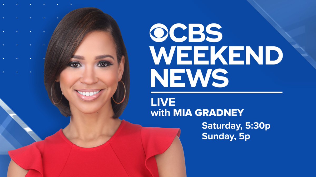 KHOU's tweet photo. HOW COOL IS THIS?? | KHOU's Mia Gradney will be anchoring the CBS Weekend News for the entire country this weekend! Viewers across America will see Mia on Saturday at 5:30 pm and Sunday at 5 pm.

PS - Did you know we have all kinds of Good New stories at https://t.co/GPEFJF1wR2?? https://t.co/SnAOnj3eNV