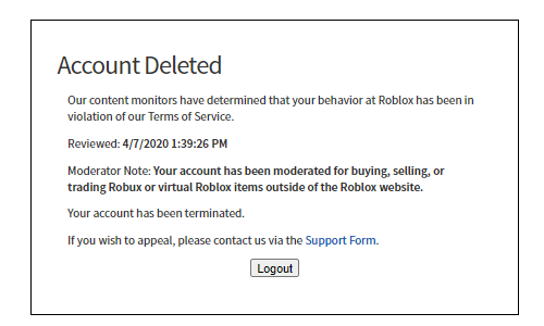 Doublebox On Twitter Hey Roblox I Just Got Deleted I Believe