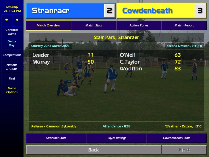 Season 2 - Several victories including brave comeback and big away win to steal the 2nd place ! What a crazy night ! I'll record the last match tonight and you'll se the result tomorrow. Besides, this match is being played on my birthday   #CM0102  #DerbyDay