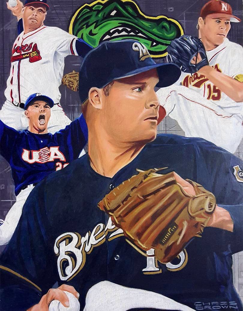 BEN SHEETSThe only pitcher in The Elite 8!Born: 7/18/1978College: University of Louisiana at MonroeDrafted: MIL 1999, #10 Overall #Brewers 2001-0886-833.72 ERA (115 ERA+)3.56 FIPWHIP 1.219——7.5 K/92.1 BB/93.85 K:BB*Led MLB in 2004 with 8.250 K:BB4X All-Star