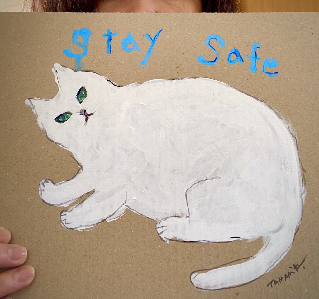 nekomatashinan's tweet photo. stay safe for everyone
#staysafe #stayhome #staysafestayhome #staysafeeveryone
#おうちで過ごそう
#おうちであそぼう
#猫もセーフ
#犬もセーフ
#犬猫もセーフ
#safeforcats #safefordogs #safeforcatsanddogs https://t.co/g6w0DRsnOH