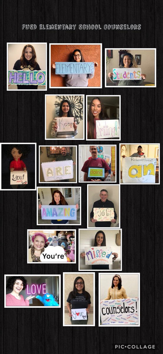 tashee888's tweet photo. FUSD Elementary School Counselors with a special message for all of our elementary kiddos! 
#fusd #elementaryschools https://t.co/zMKMKMIE3y