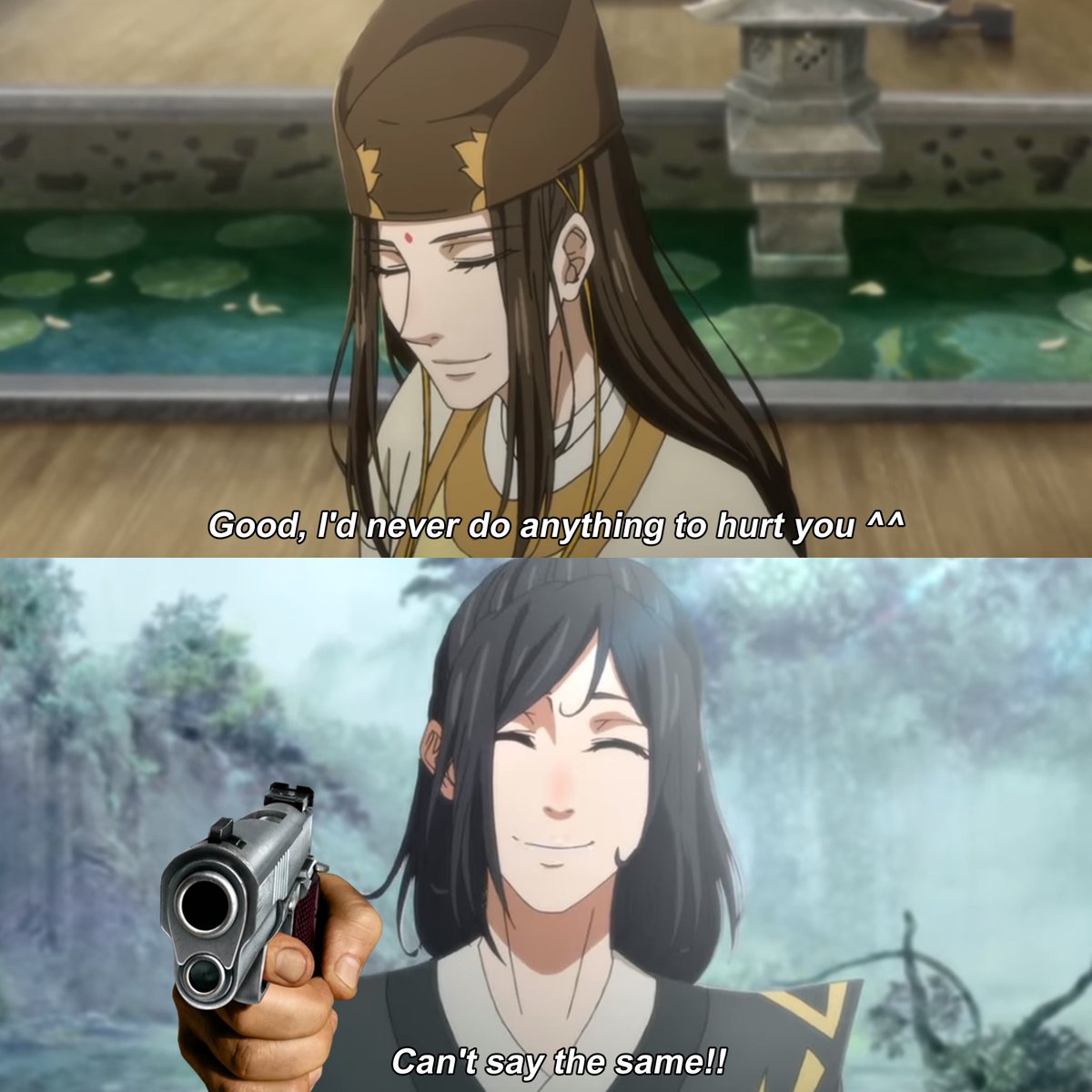 38.

#JinGuangYao; #NieHuaisang