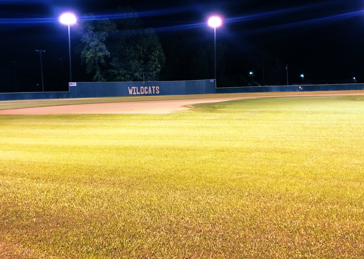 Got the field looking good for <a href="/wcbaseball2020/">Watson Chapel Baseball</a> we turned the lights on for our guys tonight! 

#WhateverItTakes #Kaizen 

Most of all I Love You Guys