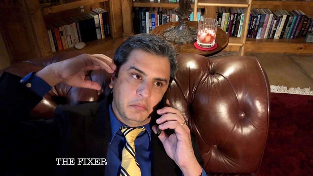 Still shot of me playing Michael Cohen in the political comedy series Saving Bernie. #acting #actorslife