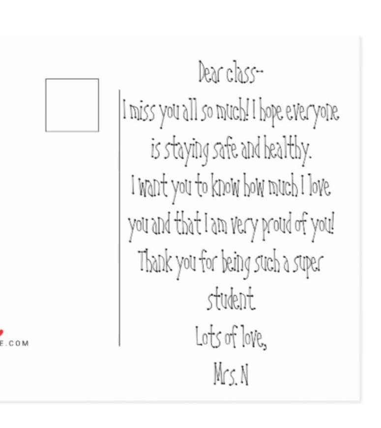 Justteachingk's tweet image. Mail delivered!!!
I had postcards made on zazzle for my students... because what&apos;s better than mail when you are 5 years old!! 
Week 1 of remote learning complete!
@Hsdist157 @super_hsdist @curric_hsdist @PrincipalSemaj 
@zazzle