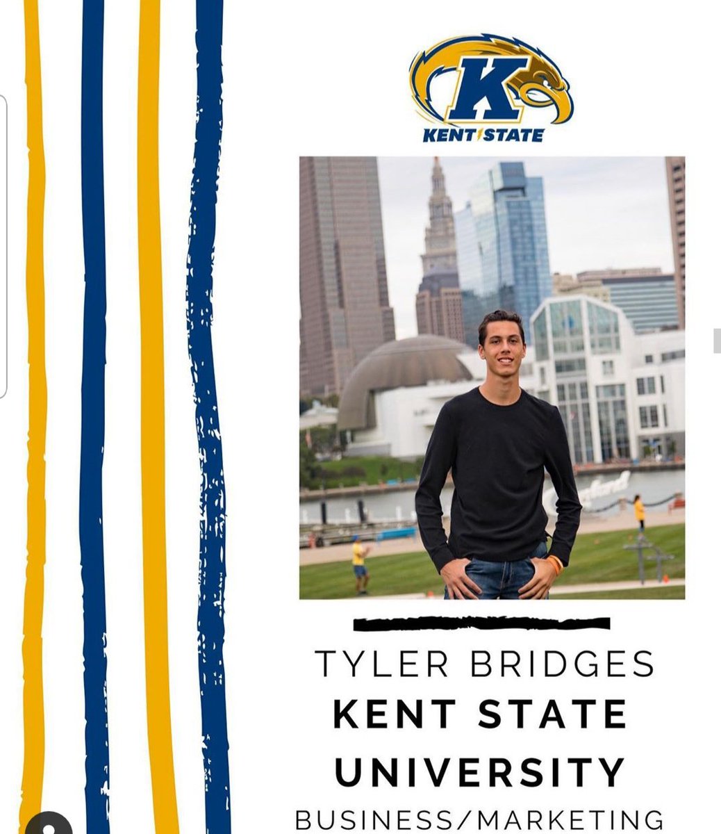 HS_Strongsville's tweet photo. Senior Shout Out:  Tyler Bridges who will be attending Kent State University https://t.co/aOobBcFvk1