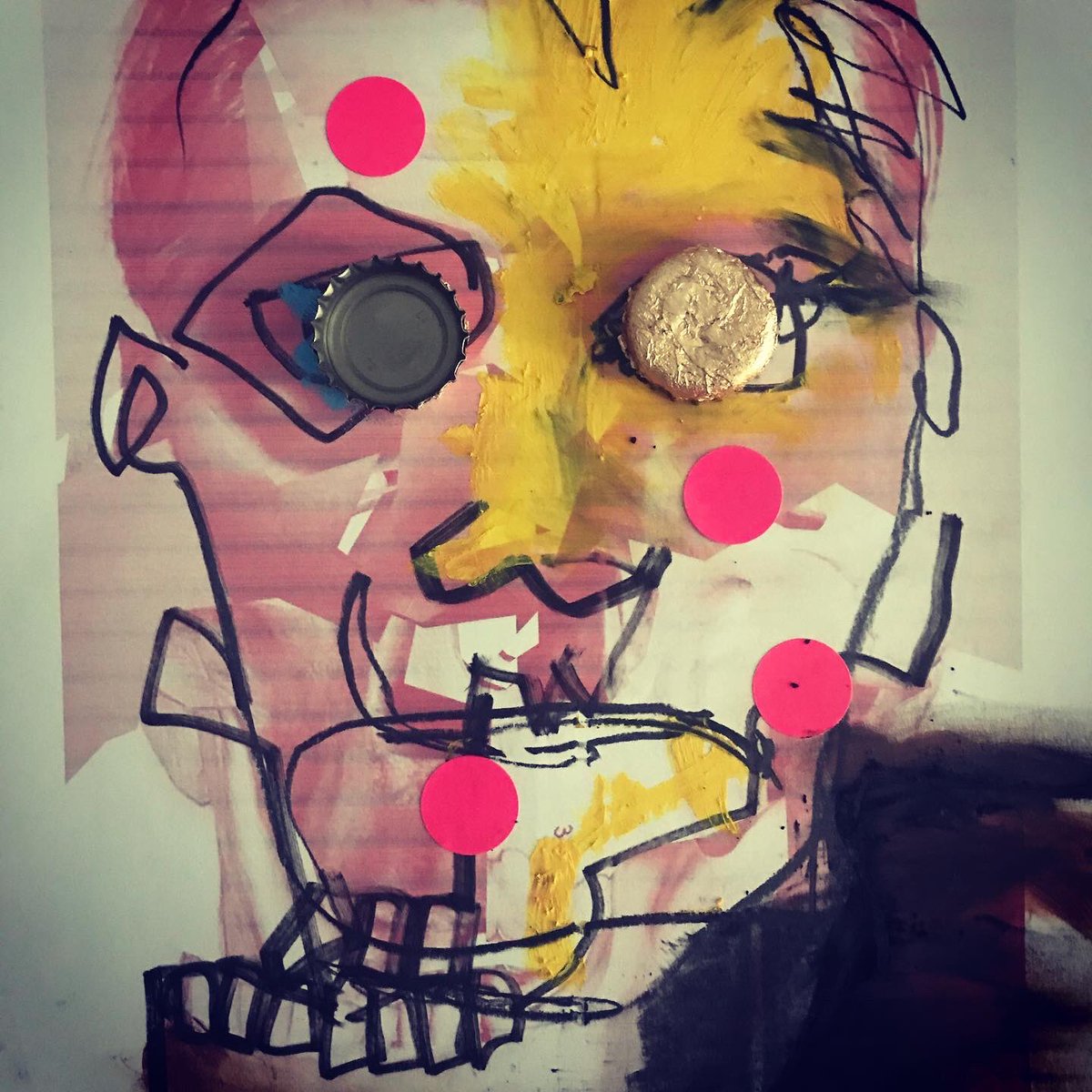 Prusko_Artist's tweet photo. Last night's #production (edited) ... by @prusko_artist #2020 #drawing #brooklyn #bklyn #brooklynart https://t.co/CbHe9oq9yT