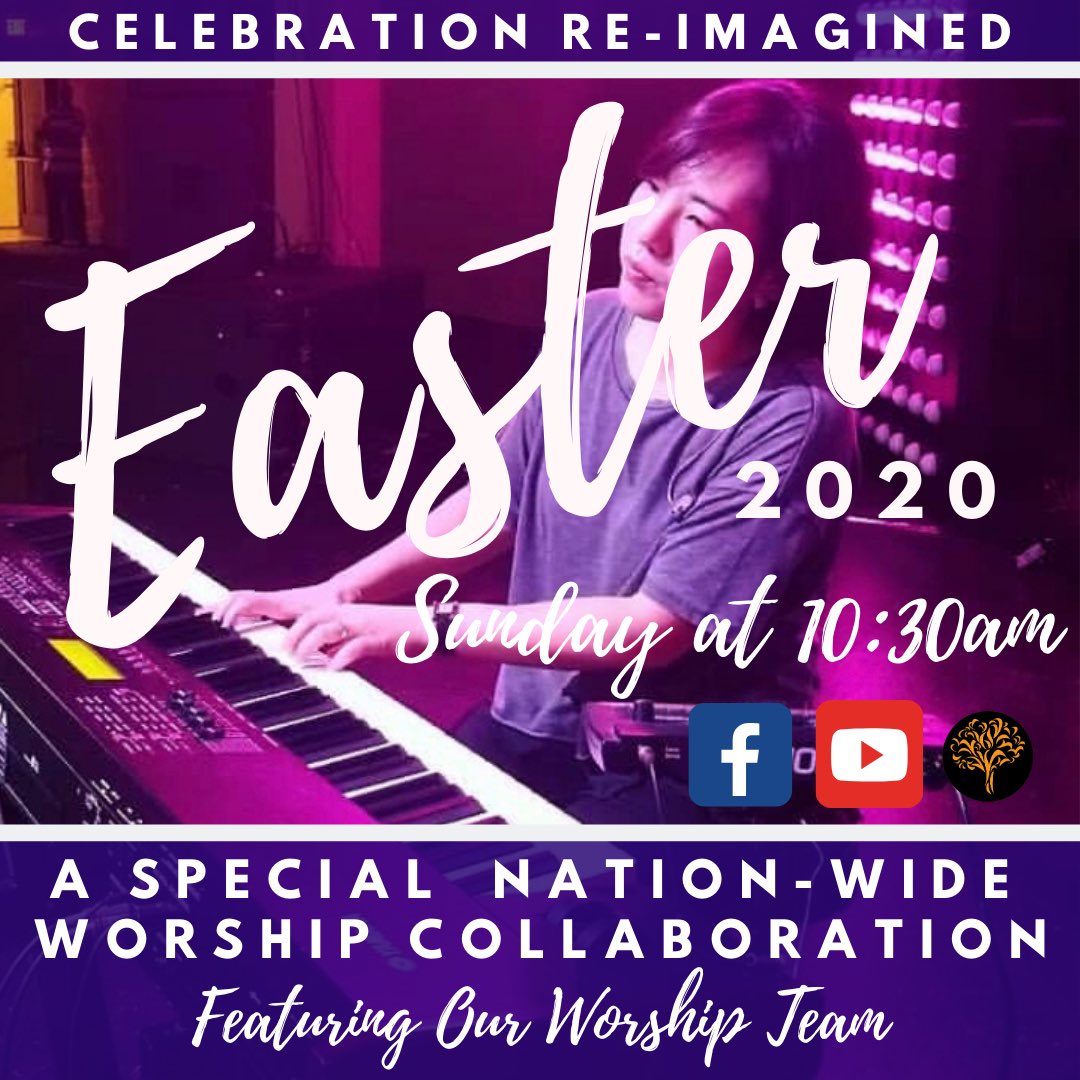 NewLifeLA's tweet photo. Tune-in for a nation wide worship collaboration THIS SUNDAY as we celebrate the resurrection of of our Lord and Savior Jesus Christ! Celebration re-imagined... Sunday at 10:30am on YouTube, Facebook, and our website https://t.co/iaOUUQXRX3 https://t.co/R2rFCqNfUF