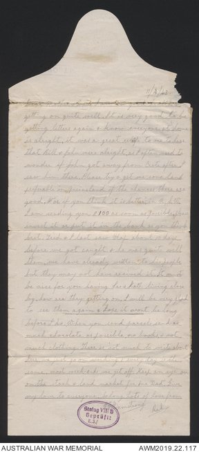 AWMemorial's tweet photo. #DailyDigger “When you send parcels, send as much chocolate as possible…” https://t.co/kdUtd8RyUA https://t.co/vG2RCNKEOC