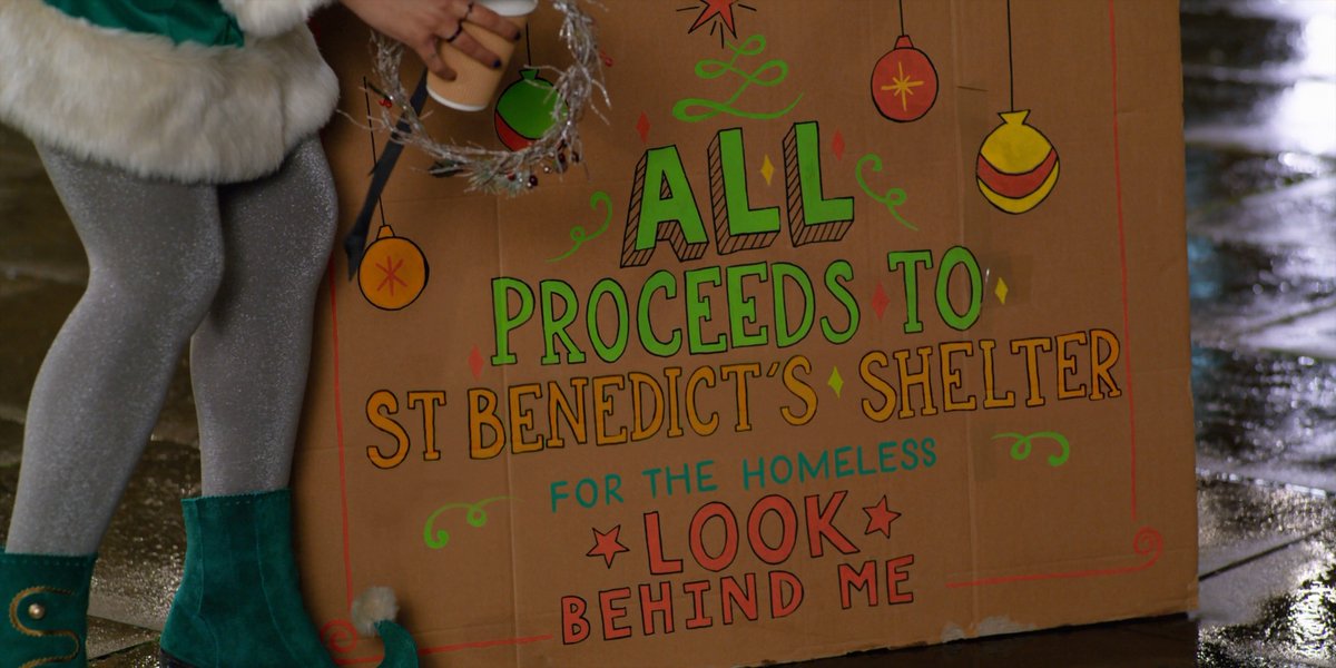 rayanealvim's tweet photo. how come no one told me that emilia clarke is a hand lettering artist in last christmas?! 😭💜 https://t.co/mQPRGeaPRN