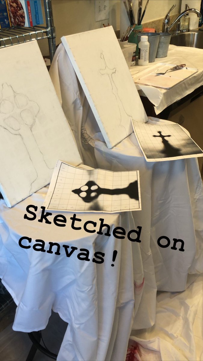 runawayredhead_'s tweet image. Inspired by @NikkiSixx photography to pull out my old paints and brushes and get creative again... #DoSomethingCreative