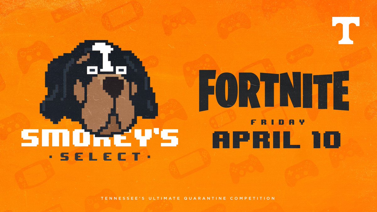 utkesports's tweet photo. Our first attempt at Fortnite Friday is in the books. Thanks to @Vol_Sports and #SmokeysSelect for providing prizing.

1st - @repulsy - https://t.co/jnlhsHNJqD
2nd - Stormziy - https://t.co/yRbPQJ3p1v
3rd - @ItstillKaya - https://t.co/1kq58nxxpZ

Hosts: @kingBtweets @rhihno_ https://t.co/2TH55mde75