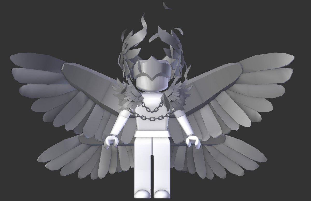 Erythia On Twitter Planning On This Beautiful Angel Guardian Set Before I Get To Texturing What Kind Of Colors Sets Might You Like To See Ex Light Angel Dark Angel Golden Angel Eagle Etc - roblox golden angel wings