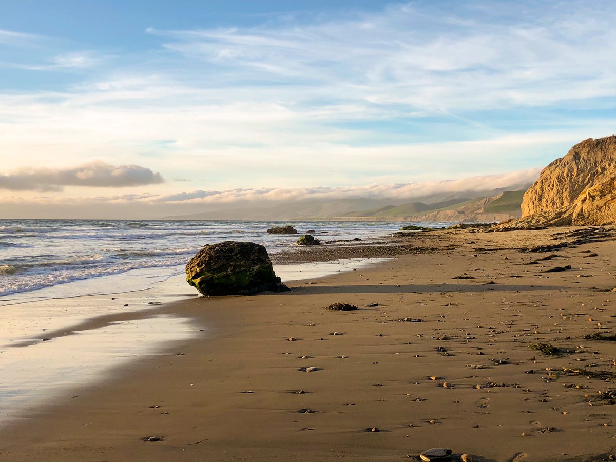 Jalama Beach in the late afternoon glow.