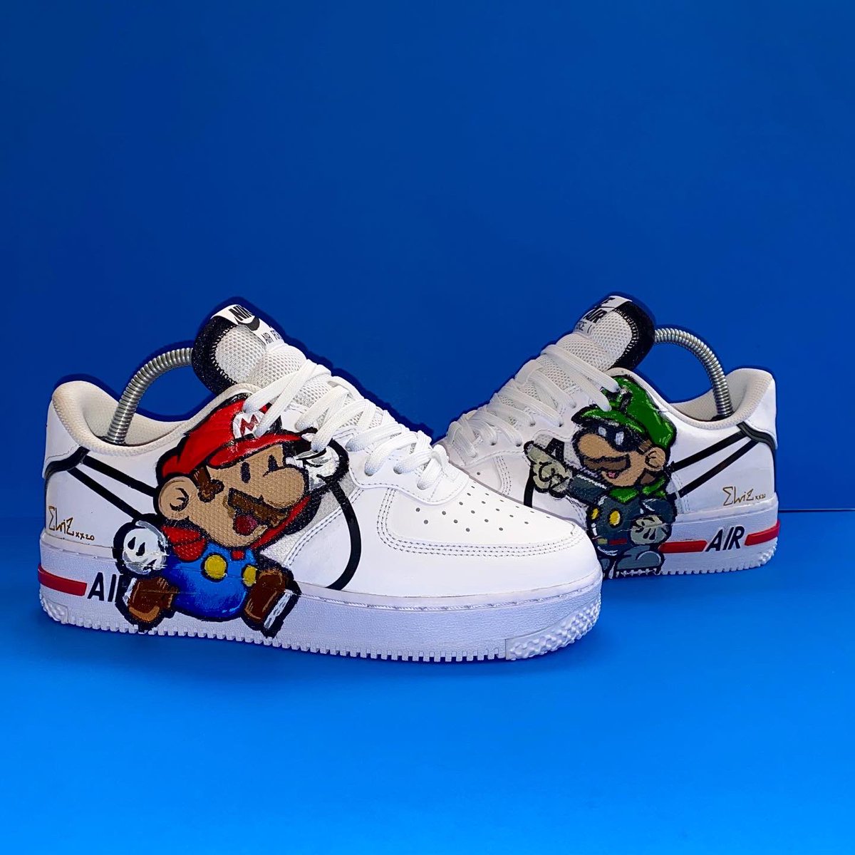 nike air force 1 super mario