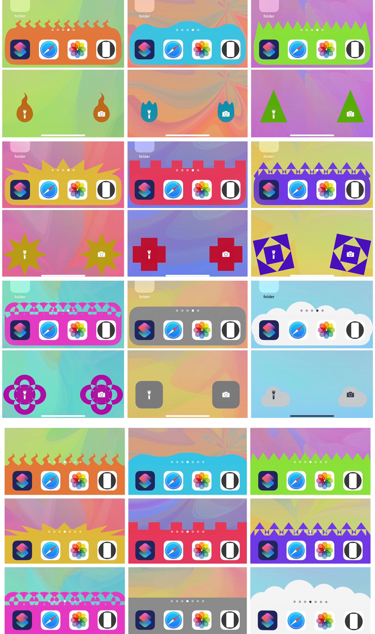 O Xrhsths Hide Mysterious Iphone Wallpaper 不思議なiphone壁紙 Sto Twitter 新カテゴリー ドックの形を変え たように見せかけ る壁紙です Plus用は別ラインナップです New Category This Is The Wallpaper That Changes The Shape Of Dock Makes It Look