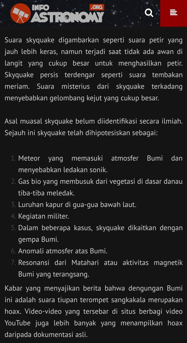 Tentang #dentuman malam ini. Bukan karena #AnakKrakatau