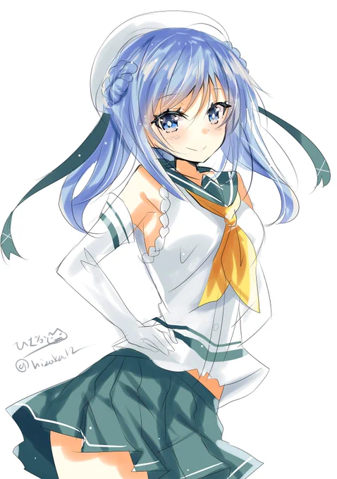 「まったく、うちに任しとき!」浦風
#艦これ版深夜の真剣お絵描き60分一本勝負
#艦これ版真剣お絵描き60分一本勝負_20200410 