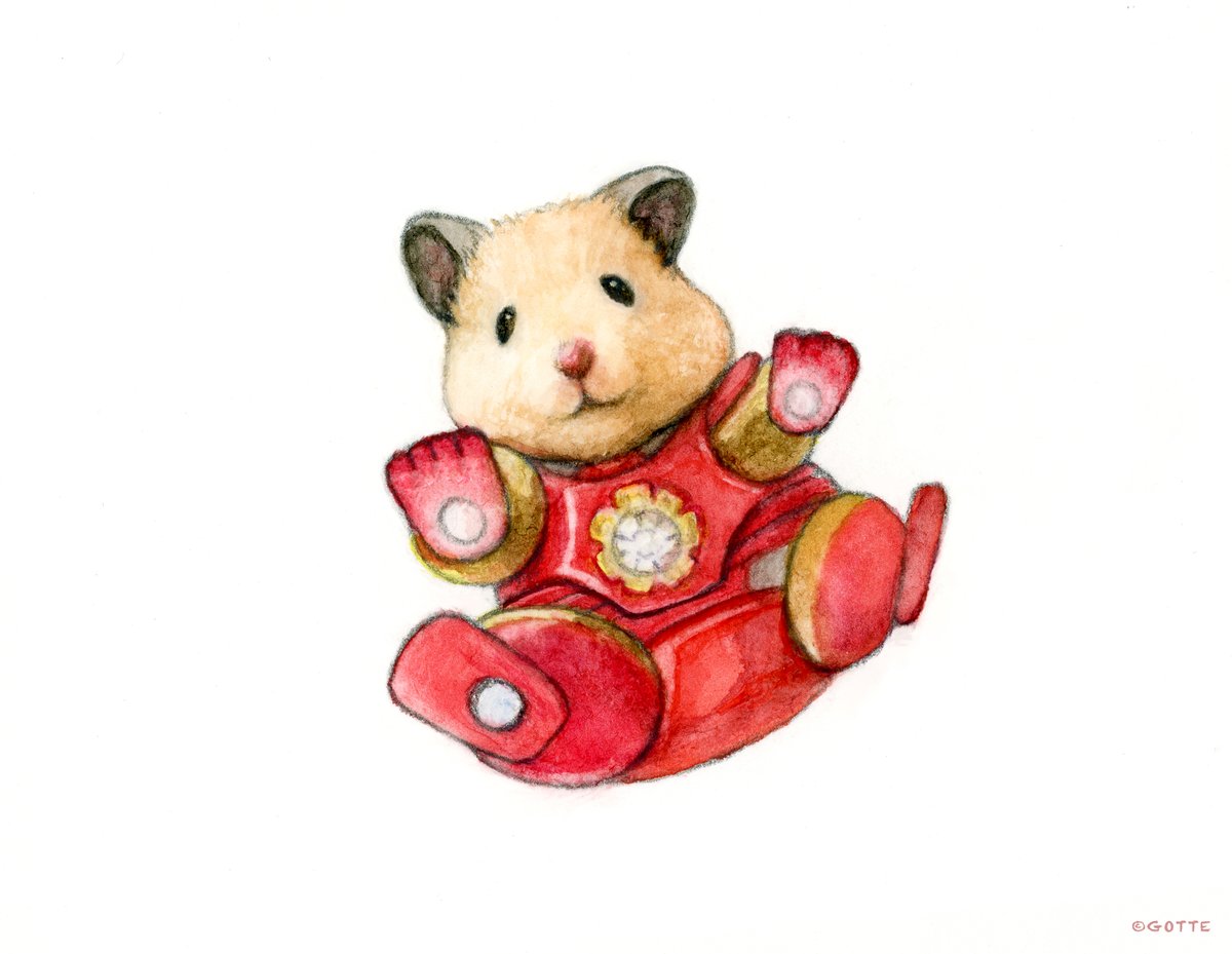 「アイアンマウス 」|GOTTE🐹HamsterPainterのイラスト