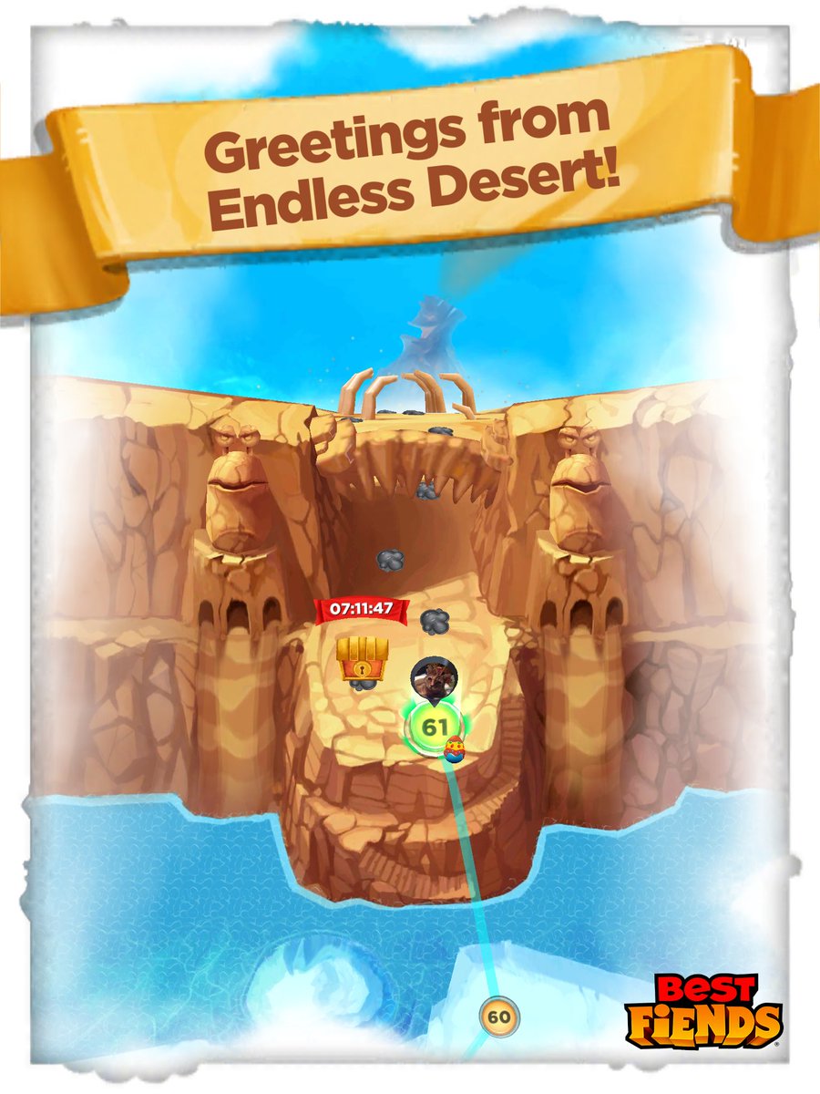 squeaks76's tweet photo. Gate Opened! Bring on the Endless Desert in #BestFiends - Download FREE - https://t.co/KQ0JAFbZD2 via @bestfiends https://t.co/PTdzyEssQe