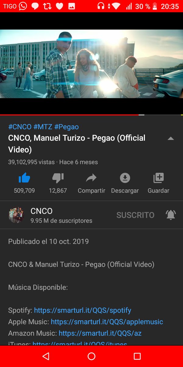 Felixroses_'s tweet photo. Mis últimas reproducciones de la noche

#HoneyBoo #HoneyBooPromo @CNCOmusic 

Reto a: @joelpimentelpt @cncoftaustin @Erickheart_ @veleztattoos @joelftwey @ericksholland @virgato_joel @joelsdailylife @Joeltupotro @priiderick @Chrismyowner @chrisglows @Honguito_Velez @ericksmiles_ https://t.co/KuSTKkIrme