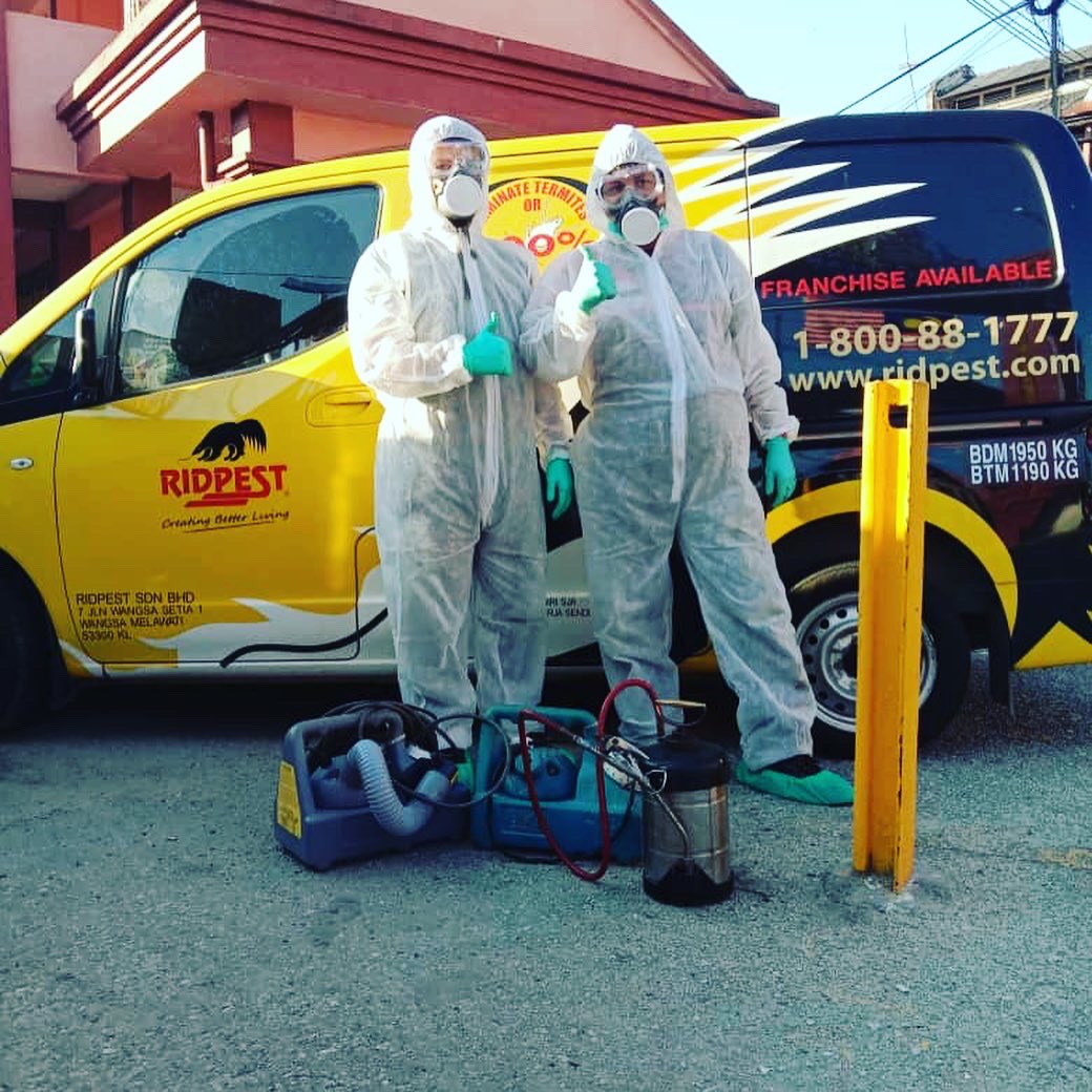 RIDPEST's tweet photo. Ridpest is offering professional disinfection service to combat the spread of Corvid-19. You can whatapp  us +6018-202-1777 https://t.co/W6I4eoNvOy