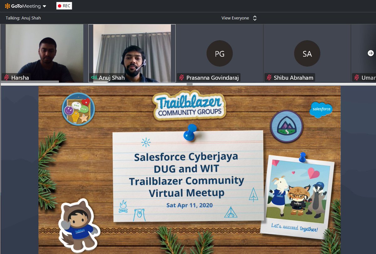 SreeHarshaSFDC's tweet photo. Cyberjaya DUG virtual meetup in progress.

Thank you to all who joined.

 @addankipoojitha @Shrishti_M07 https://t.co/4jh6zxROyp