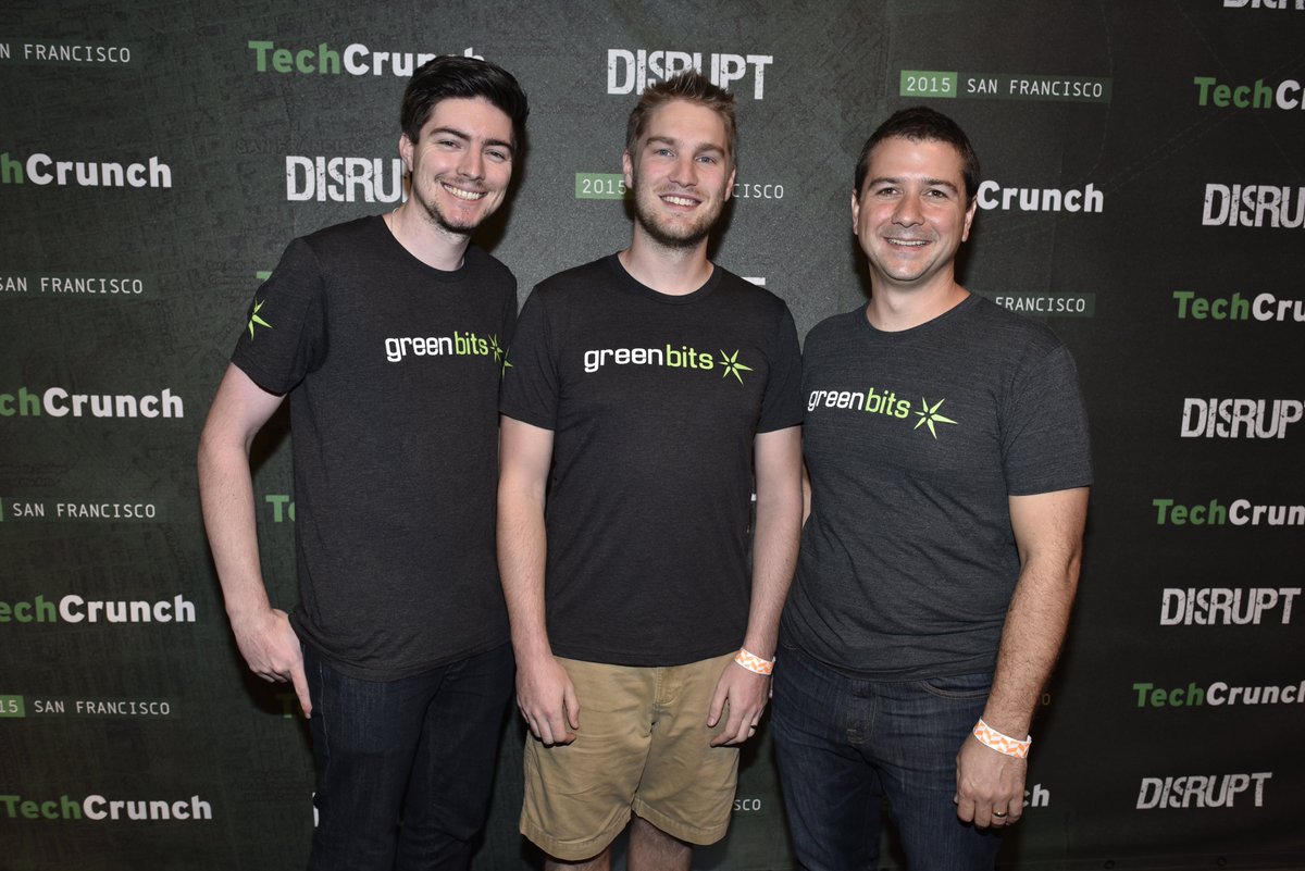 Found this throwback photo from 2015 TechCrunch Disrupt. This is one year after starting <a href="/greenbits/">Greenbits</a> with <a href="/andrewkatz00/">Andrew Katz</a>  and <a href="/trobrock/">Trae Robrock</a> in 2014. I can't believe how much the business and we as individuals have grown.